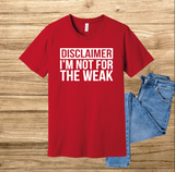 Disclaimer T-shirt