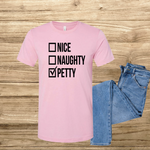 Nice Naughty Petty t-shirt