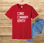 Nice Naughty Petty t-shirt