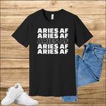 Aries Zodiac AF Tee